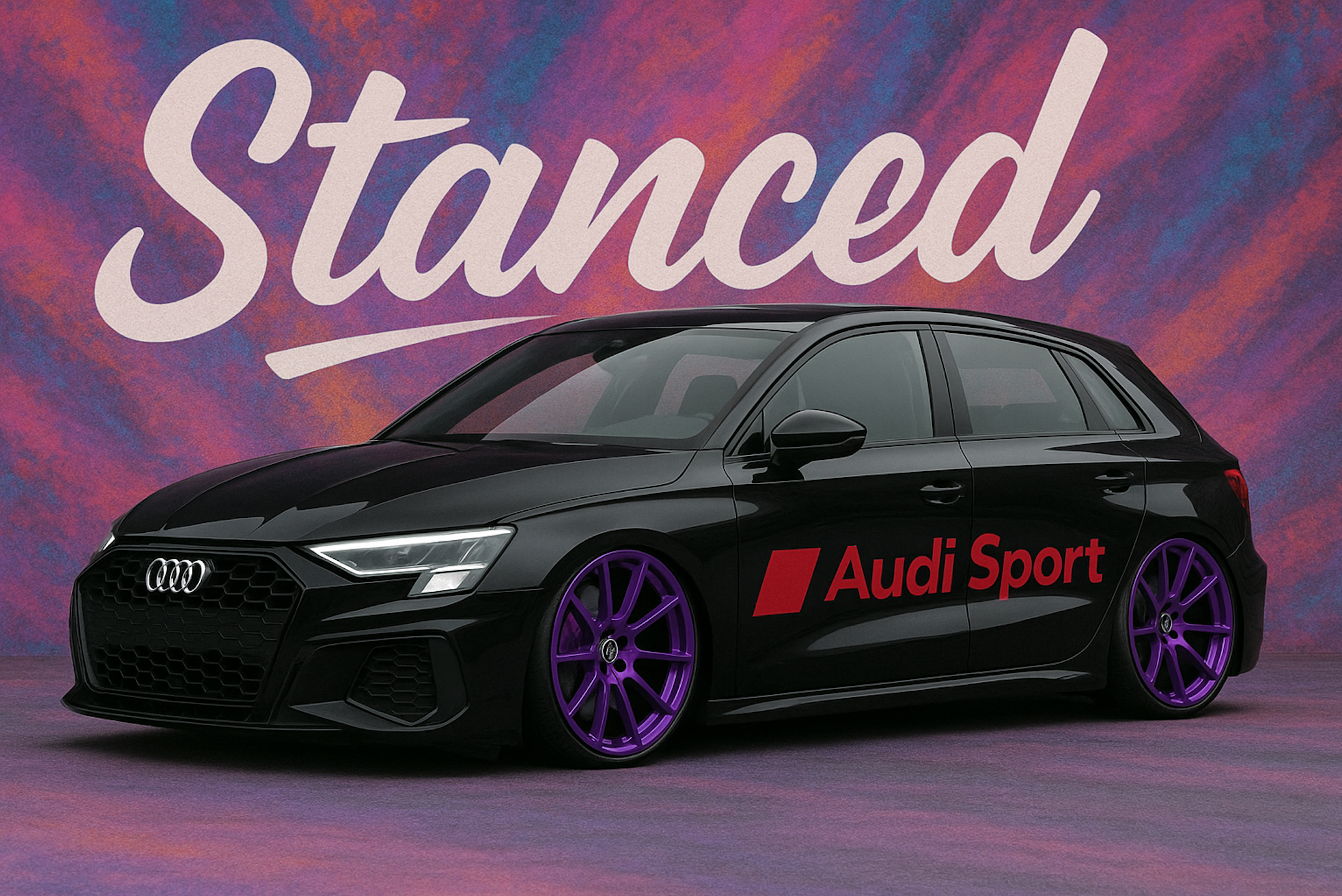 Audi A3 Stanced Logo